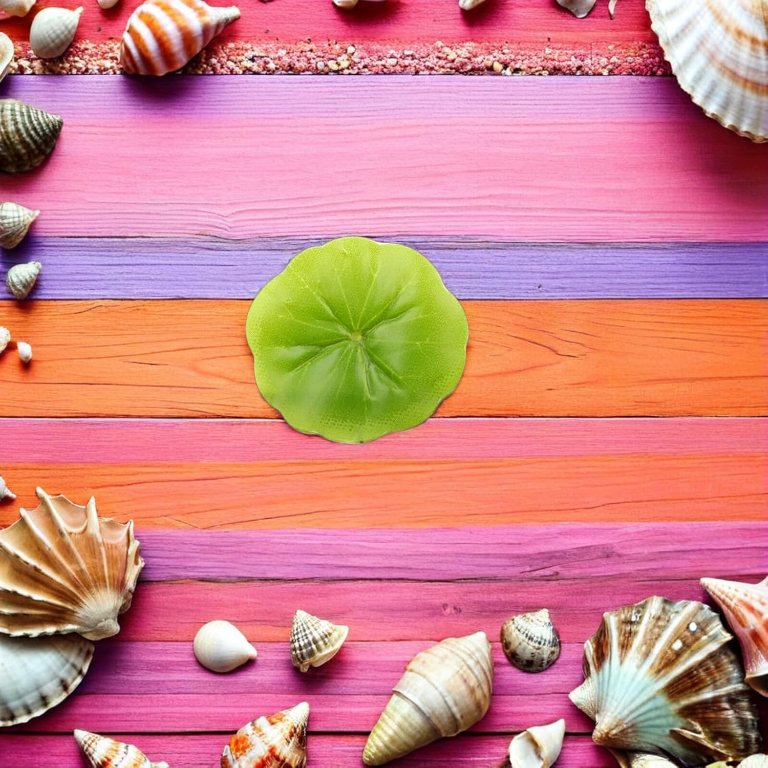 Alipis Simulated Lotus Leaf Decoration 30Pcs Mini Floating Lily Pads for Aquarium Fish Pond Micro Landscape DIY Water Plant Ornaments