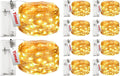 btfarm 10 Pack Fairy Lights Battery Operated with Timer, 10FT 30LED Twinkle Lights Waterproof, Copper Wire Christmas String Lights Battery Powered for Indoor Outdoor Wedding Party Holiday Decorations
