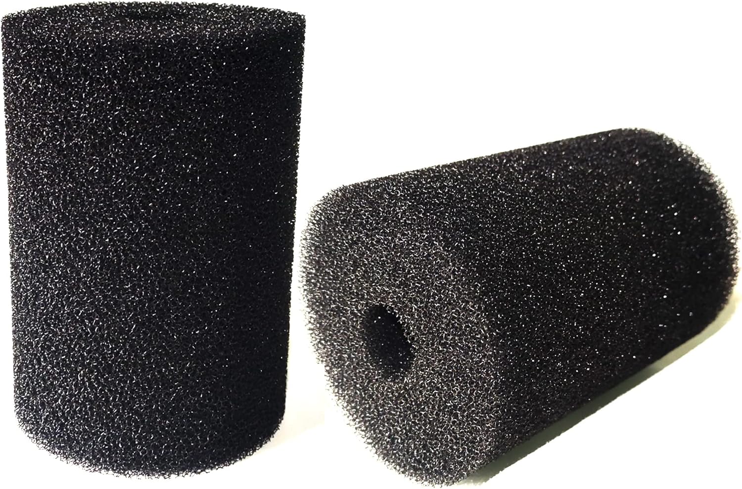 2 Pack Foam Filter Sponges for Canister Filters for Aquaclear 70/110 Filters X-Large Overflow Filter Box Intake Round Pre-Filter 5.91" x 4.13"