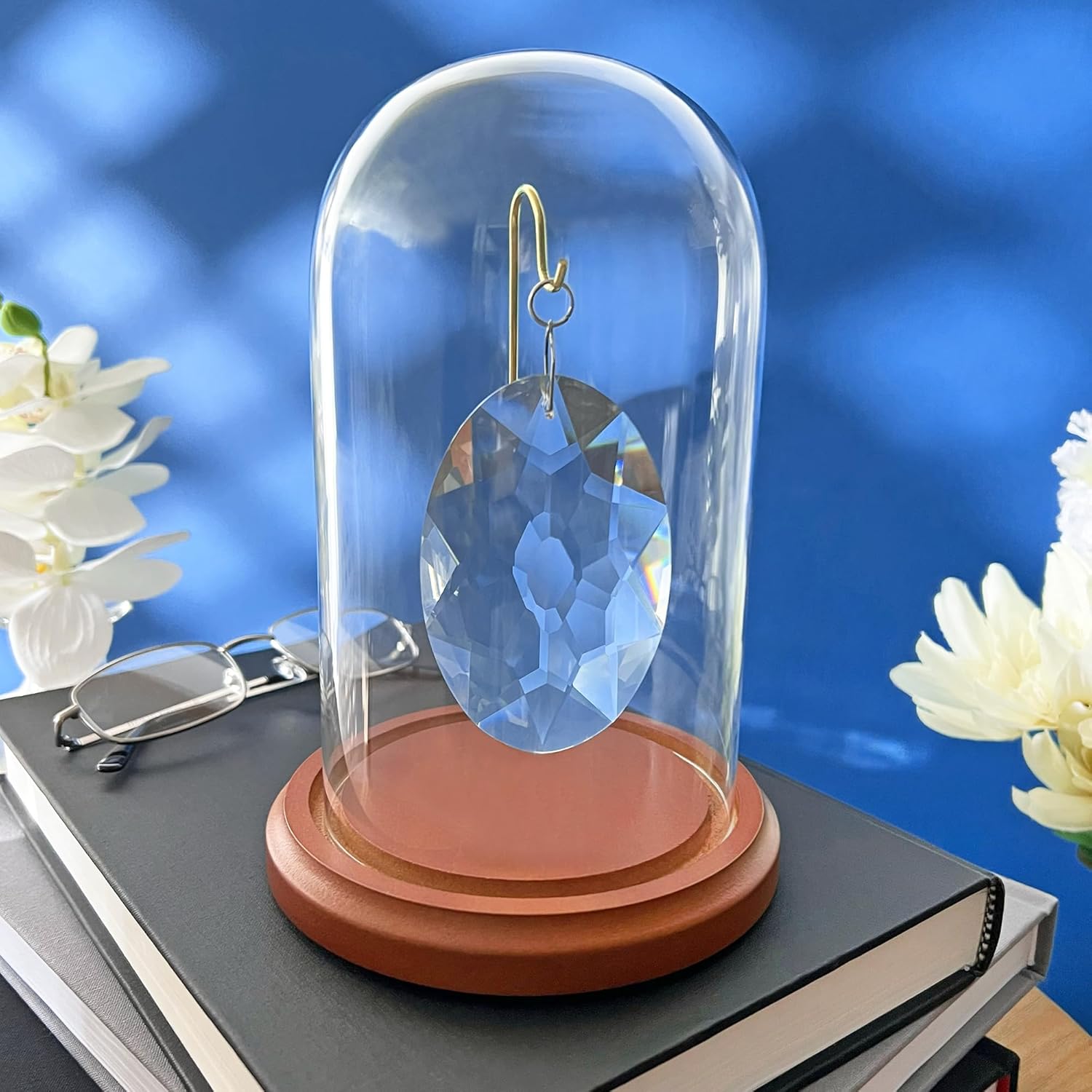 Plymor 4" x 7" Watch/Ornament Glass Display Dome