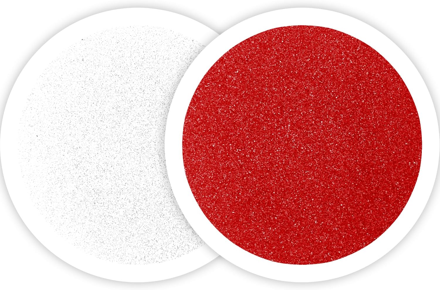 Sandsational Sparkle Ruby Red Unity Sand 2 Pack, 1 LB (16 oz) of Each Color, Colored Sand for Weddings, Vase Filler, Home Décor, Crafts, Terrariums, and More