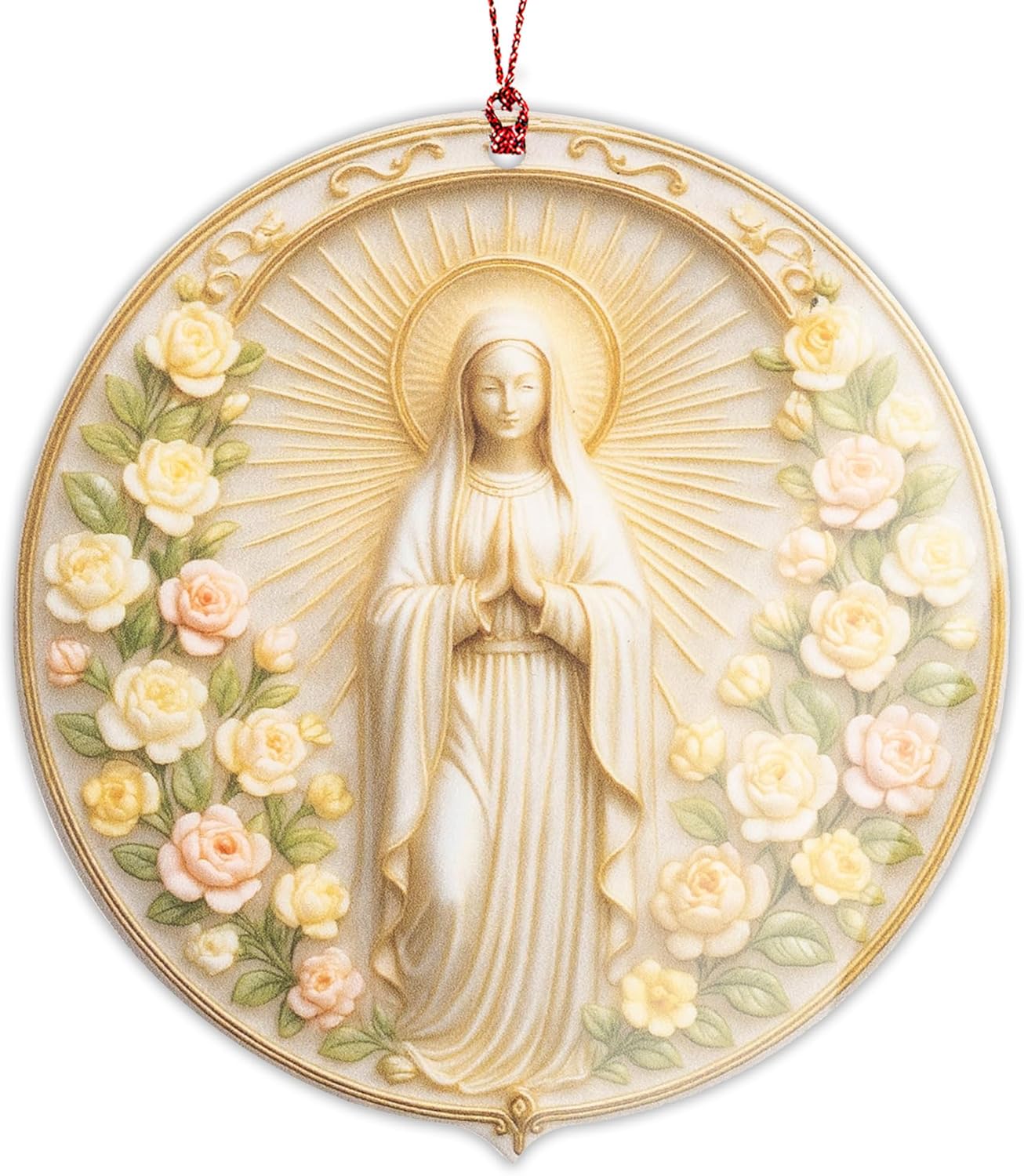 Nativity Ornaments - Regilious Christian Gifts for Women | Men - Christian Christmas Ornaments - Easter Decor - Christmas Decor - White Elephant Gifts - Xmas Tree Decoration