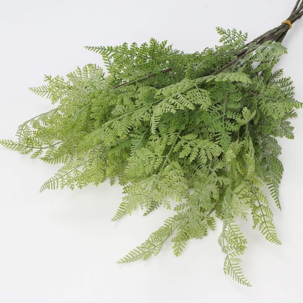 Briful 30" Artificial Boston Fern Plants Bushes Fake Shrubs Bush Greenery Plants Faux Fern Plant Large for Outdoors UV Resistant Garden Plants or Home Office Desk Indoor Decor 3pcs