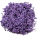 3.5 oz Artificial Moss for Plants Indoor, Fake Moss Preserved Reindeer Moss for Centerpieces Decor,Faux Moss for Moss Decor Home Decor Potted Plants Crafts Wedding Wall Decor(Purple)
