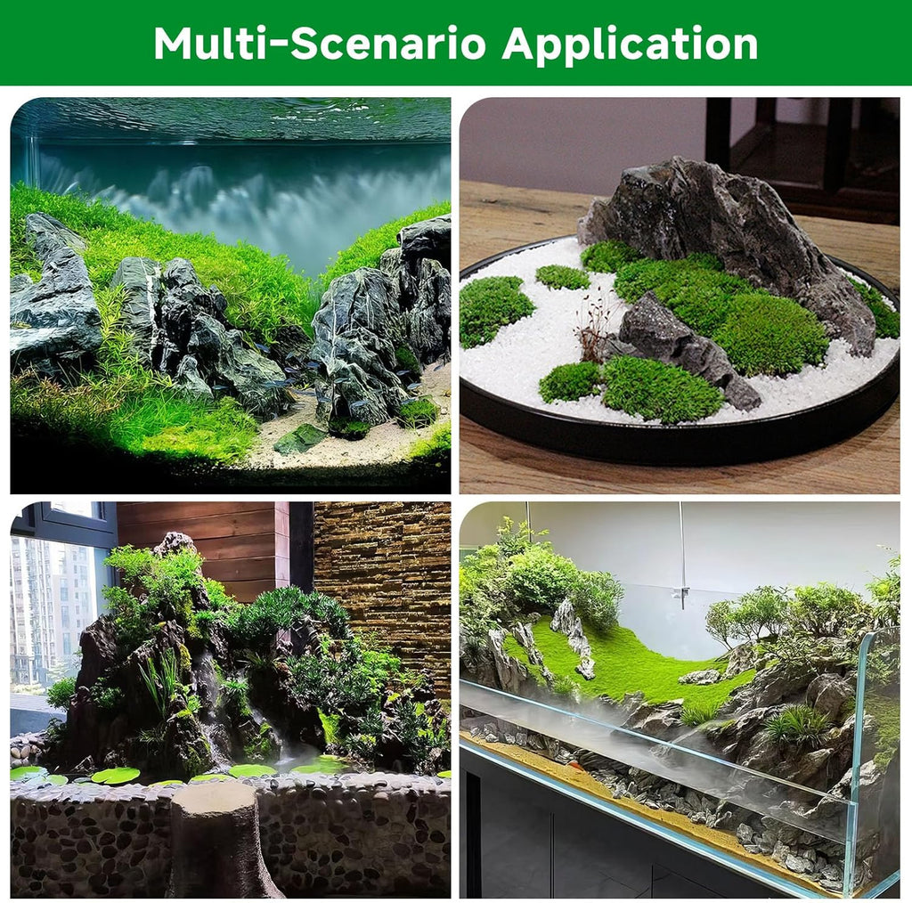 13.2LB Seiryu Rock Stone for Aquascaping,4-6 inch Natural Aquarium Landscape Stones for Aquariums,Fish Tank Decor Rocks for Landscaping, Paludariums & Micro Landscapes