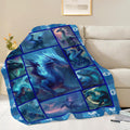 Dragon Throw Blanket Dragon Stuff Gifts for Kids Girls Boys Adults Women Men Soft Cozy Warm Plush Fluffy Fuzzy Fleece Blanket Decor 50''X60''