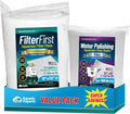 Aquarium Filter Floss for Fish Tank Filters - FilterFirst Aquarium Filter Pad - Media Roll for Crystal Clear Water, Aquatic Experts, 3/4" - 1" Thick (12 Inch Wide, Value Pack)
