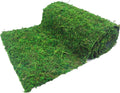 Moss Table Runner Dried Moss Roll for Crafts Fairy Gardens Wedding Woodland Decor 12" x 71" Preserved Green Moss Mat for Table Decoration Carpet Grass Wall 30x180cm