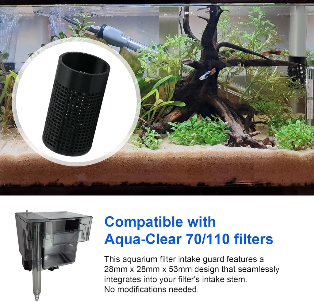 Aquarium Filter Intake Guard Replacement for Aqua-Clear 70/110, Fish Tank Canister Filters Cover Protect Aquatic Life, Aquarium Intake Filter - 1 Pack