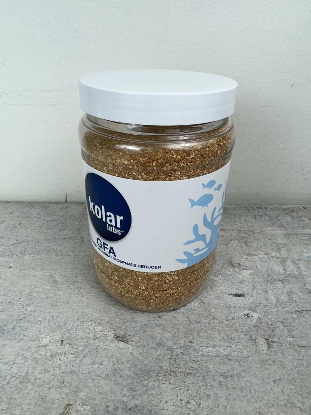 Kolar Labs Granular Ferric Alumina (GFA) Phosphate Reducer - for Fresh and Saltwater Aquariums, Promotes Clean, Crystal-Clear Aquariums, 700 Grams (1.54 lbs)
