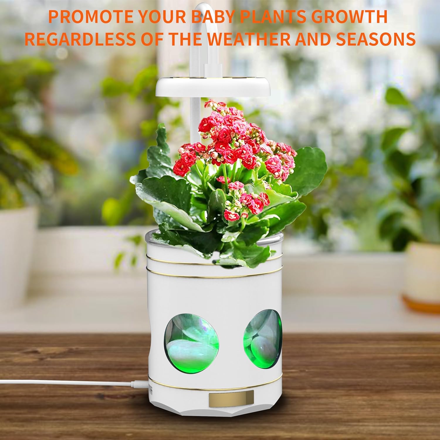 Plant Lights, Plant Grow Light, 4 in 1 Smart Full Spectrum Indoor Led Plant Grow Lights