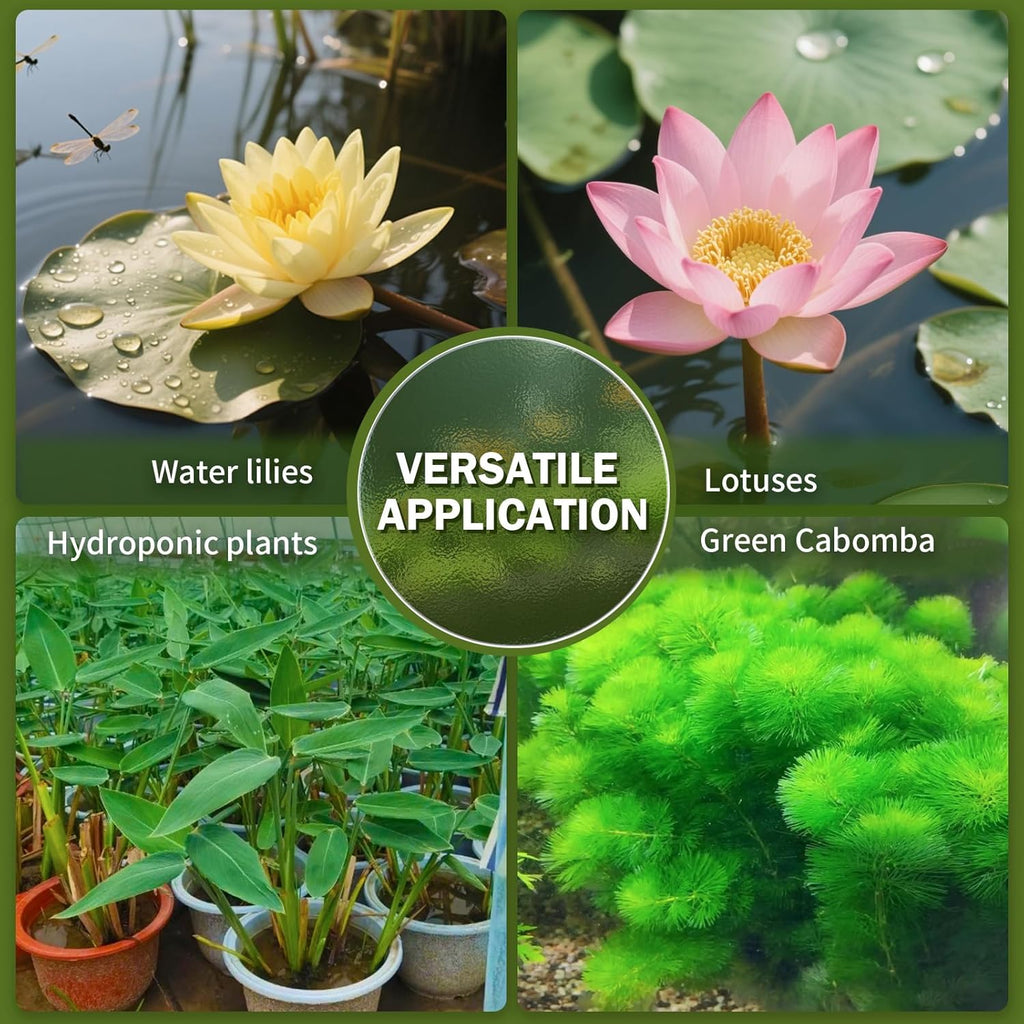 Aquatic Plant Soil for Lotus & Pond Plants/Aquaquarium Substrate 3.3 LBS - Natural Organic Growing Medium for Hydroponic Plants & Water Gardens | Aquarium Safe Nutrient-Rich