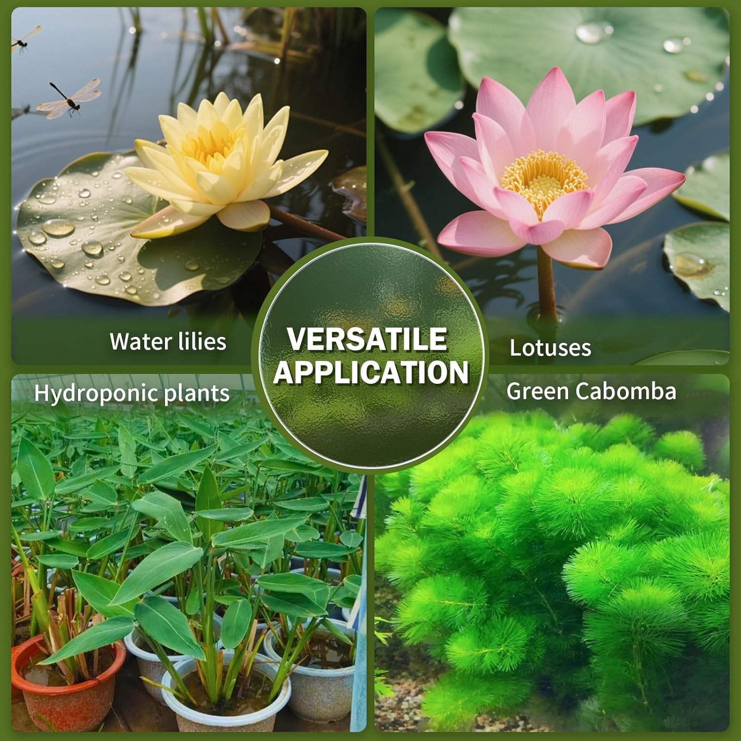 Aquatic Plant Soil for Lotus & Pond Plants/Aquaquarium Substrate 3.3 LBS - Natural Organic Growing Medium for Hydroponic Plants & Water Gardens | Aquarium Safe Nutrient-Rich