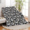 Boston Terrier Throw Blanket French Bulldog Frenchie Puppy Stuff Gifts for Dog Lover Kids Girls Boys Adults Women Men Soft Cozy Warm Plush Fluffy Fuzzy Fleece Blanket Decor 60''X80''