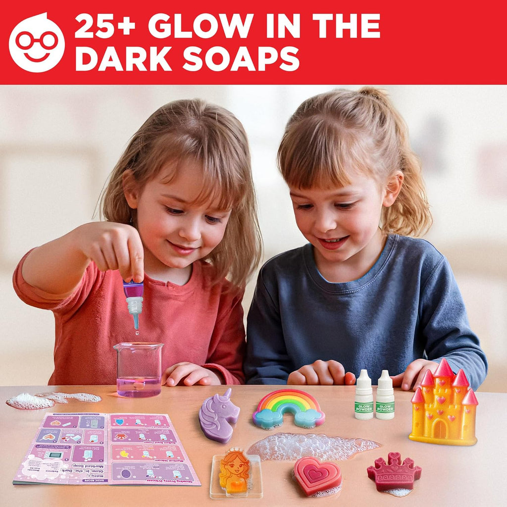 Doctor Jupiter Super Science Gift Set | Set of ‘Girls’ First Science Kit’, ‘Princess Super Soaps’ for Kids Ages 4+ | Birthday Gift Ideas, STEM Learning & Educational Toys for 4-5-6-7-8 Year Old Girls