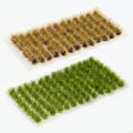 208-Piece 8mm Tall Diorama-Flowers-Grass Point Leaf Miniature Static-Grass for Model-Train-Scener Wargaming-Terrain ，Dioramas & DIY Crafts