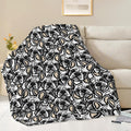 Boston Terrier Throw Blanket French Bulldog Frenchie Puppy Stuff Gifts for Dog Lover Kids Girls Boys Adults Women Men Soft Cozy Warm Plush Fluffy Fuzzy Fleece Blanket Decor 50''X60''