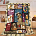 Golden Retriever Throw Blanket Golden Retriever Puppy Stuff Gifts for Dog Lover Kids Girls Boys Adults Women Men Soft Cozy Warm Plush Fluffy Fuzzy Fleece Blanket Decor 40''X50''