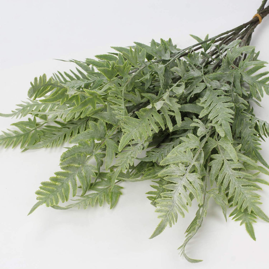 Briful 30" Artificial Boston Fern Plants Bushes Fake Shrubs Bush Greenery Plants Faux Fern Plant Large for Outdoors UV Resistant Garden Plants or Home Office Desk Indoor Decor 3pcs