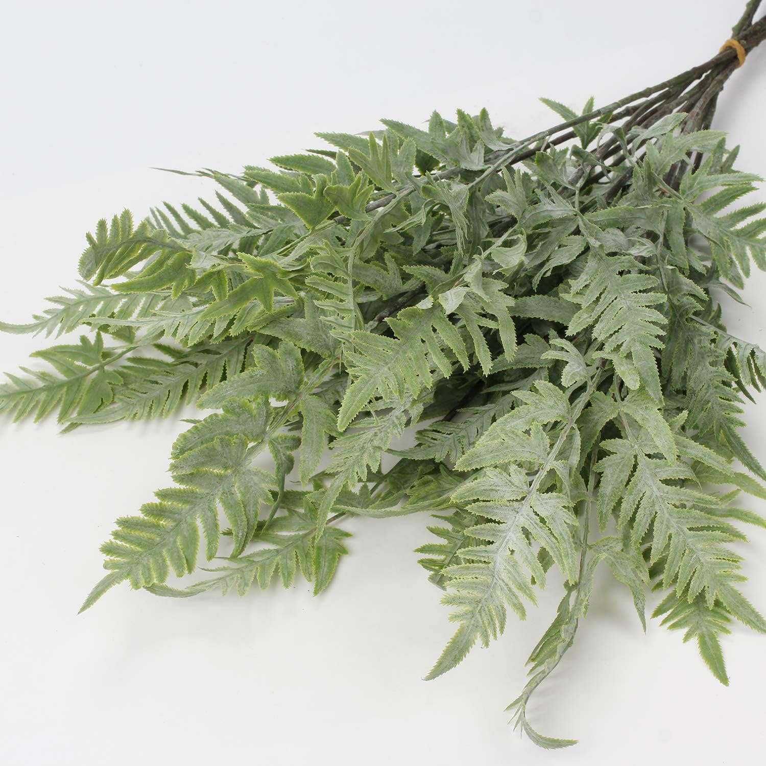 Briful 30" Artificial Boston Fern Plants Bushes Fake Shrubs Bush Greenery Plants Faux Fern Plant Large for Outdoors UV Resistant Garden Plants or Home Office Desk Indoor Decor 3pcs