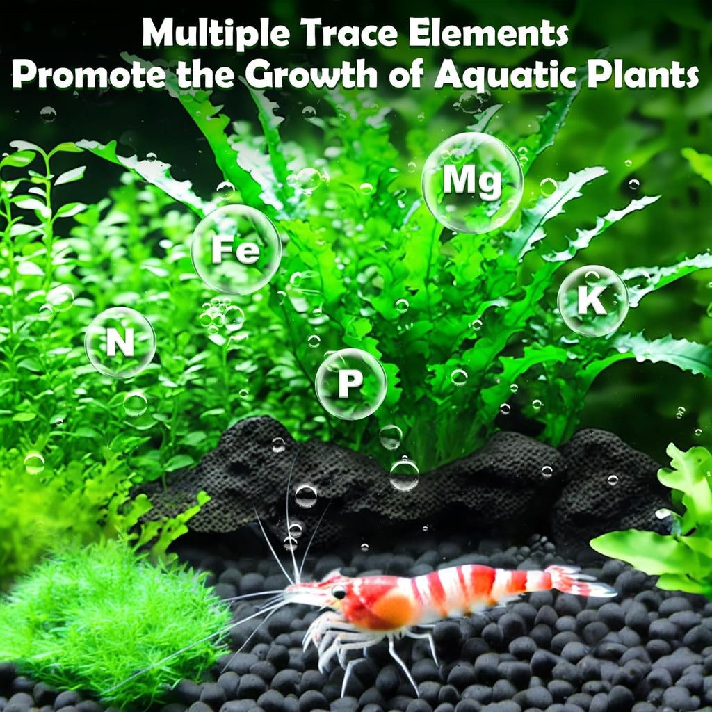 13.2Ib Aquarium Soil Water Grass Mud Fish Tank Aquascaping Aquarium Substrate Soil for Plants and Shrimps,No Need to Wash and No Muddy Water