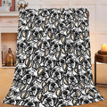 Boston Terrier Throw Blanket French Bulldog Frenchie Puppy Stuff Gifts for Dog Lover Kids Girls Boys Adults Women Men Soft Cozy Warm Plush Fluffy Fuzzy Fleece Blanket Decor 40''X50''