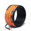Wirefy 10/2 Low Voltage Landscape Wire 100 ft | Low Voltage Landscape Lighting Wire | Pure Copper | Outdoor Direct Burial | 10-Gauge 2-Conductor 100 Feet | UL Listed