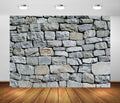 BELECO 9x6ft Fabric Vintage Brick Stone Wall Backdrop for Photography Ancient Rock Wall Textured Brick Stone Background Wallpaper Stone Wall Birthday Party Decorations Studio Booth Photo Props