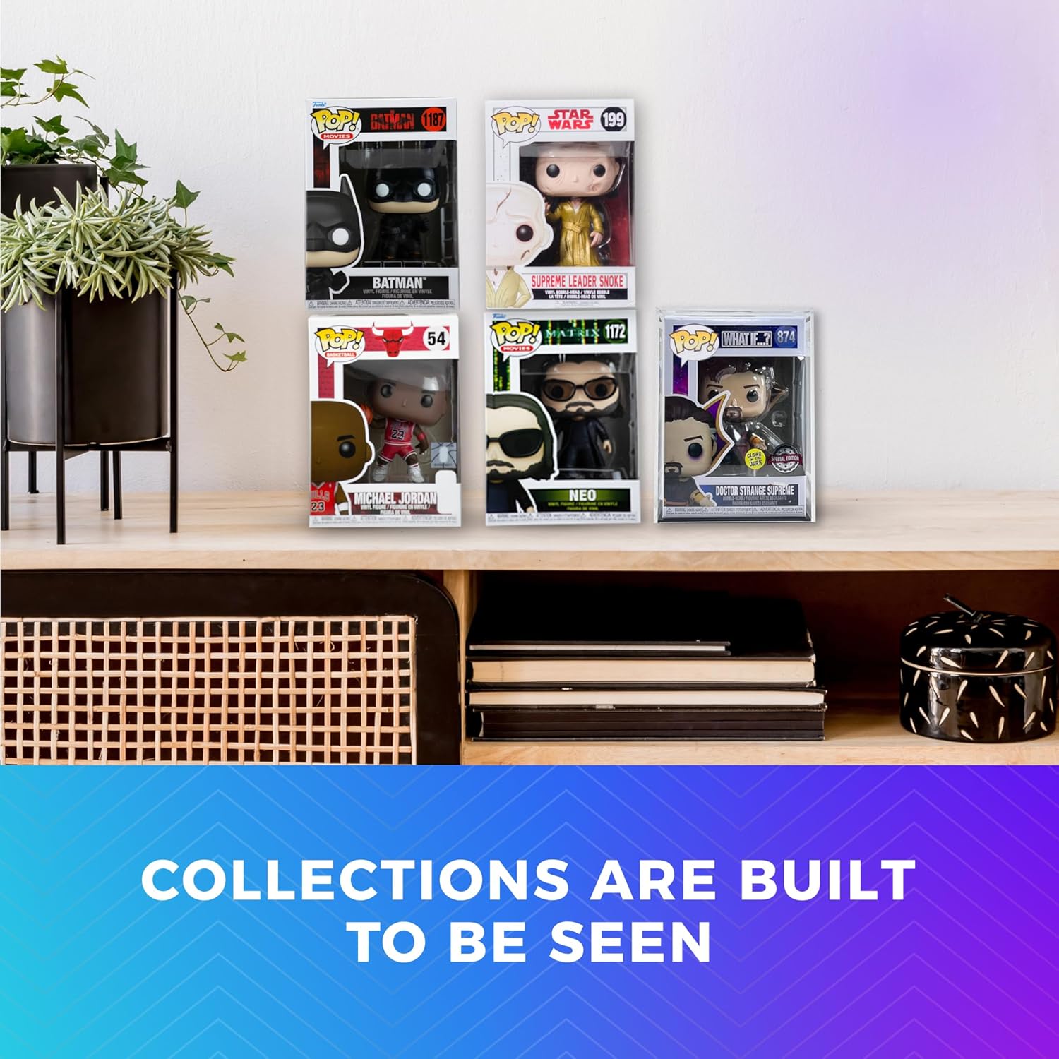 20-Pack Clear Hard Plastic Funko Pop Protector Display Cases for 4" Figures, Stackable Display Cases, Made in USA by Gary Plastic Packaging