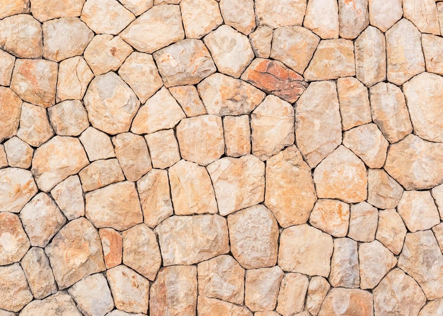 8x6ft Fabric Stone Wall Backdrop Natural Rock Wall Textured Photography Background Birthday Party Decoration Newborn Boy Kid Adult Artistic Portrait Seamless Scene Video Photo Shoot Props