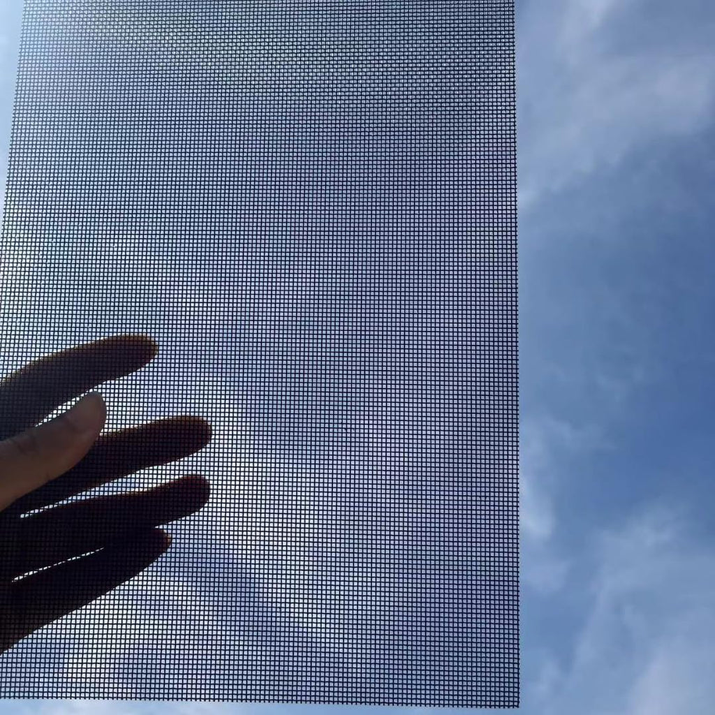 4 Pack 20 Mesh Screen 8”X11.8”(200mmX300mm) - Black Stainless Steel Metal Mesh Sheet Never Rust 1mm Hole Keep Rodent Out or Make Any Shapes, Screen for DIY Crafts, Vent Covers, Window Protection