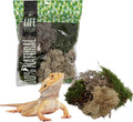 The Habitat Life - Natural Variety Pack - Mix of Reindeer, Mood, Sheet & Spanish Moss - for All Terrariums - Humidity Control - Breathable Bedding - Dye-Free & Safe - Medium - 1 Pack