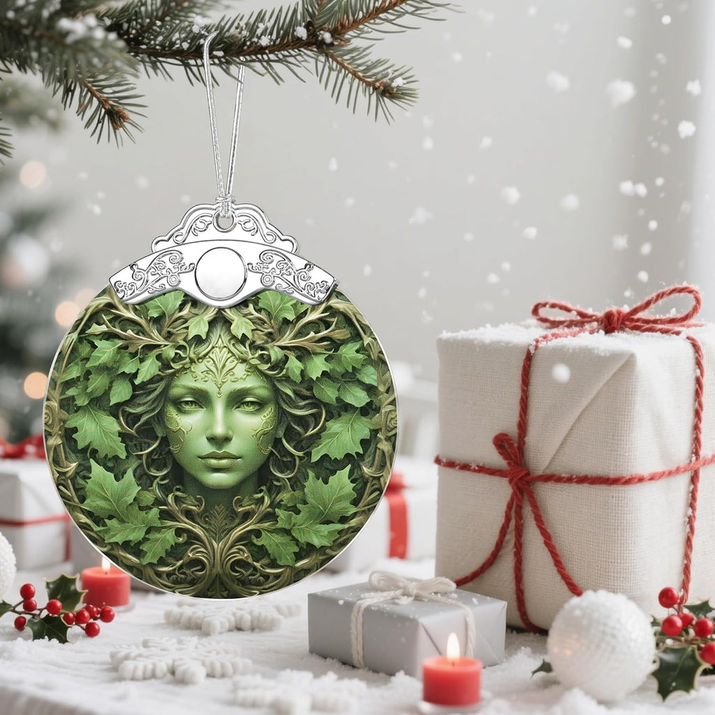 Christmas Ornaments, Christmas Tree Decorations, Keepsake Ornaments, Holiday Decor, Holiday & Xmas Gifts. Gifts for Plant Lovers & Nature Lovers - Nature Goddess-Theme
