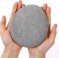 ROCART 6 PCS Extra Large Rocks for Painting, 5.5-6.5 Inches Flat Painting Rocks for Arts & Crafts, Natural Smooth River Rocks for Painting, Kindness Rocks, Decoration, DIY, Crafting Gift