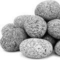 20 Pounds Lava Rocks for Gas Fireplace, 2-3 Inch Natural Volcanic Stones for Fire Pit, Indoor Gas Fireplaces, Decorative Garden Stone for Outdoor Landscaping, Walkways, Yard