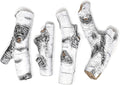 Midwest Hearth Gas Logs Deluxe Decorative Branch and Twig Set | Cast from Real Logs and Hand Painted in USA (Aspen 4-Piece)