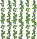 RECUTMS 6Pcs Artificial Monstera Leaf Vines, 5.9FT Faux Tropical Monstera Garland Fake Hanging Plant Ivy Palm Leave Greenery Vine for Garden Porch Patio Jungle Luau Party Birthday Indoor Outdoor Décor