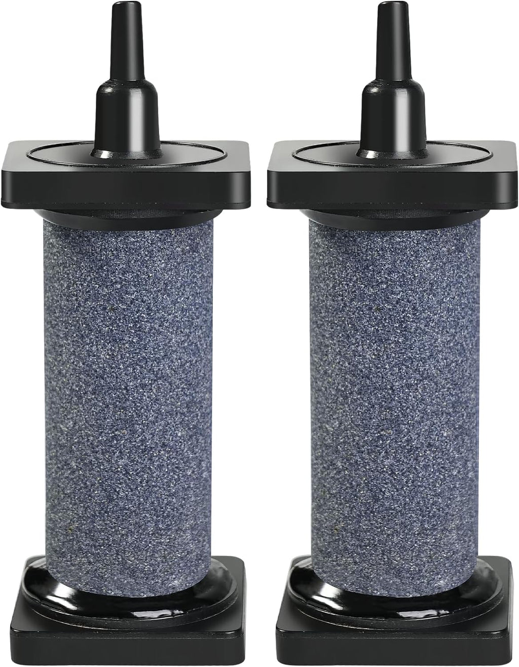AQUANEAT Aquarium 3 inch Air Stone Cylindrical 2 Pack, Large Airstone, Aerator Bubble Diffuser, Air Pump Accessories for Aquariums, Hydroponic, Ponds and Fish Tanks