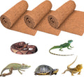 ZeeDix 3 Rolls Reptile Carpet, 18 x 24 inches Natural Coconut Fiber Liner Mat Flooring Accessories for Reptile Tank - Bearded Dragon Tortoise Lizard Turtle Snake Leopard Gecko Substrate Bedding