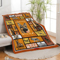 German Shepherd Throw Blanket German Shepherd Puppy Stuff Gifts for Dog Lover Kids Girls Boys Adults Women Men Soft Cozy Warm Plush Fluffy Fuzzy Fleece Blanket Decor 60''X80''