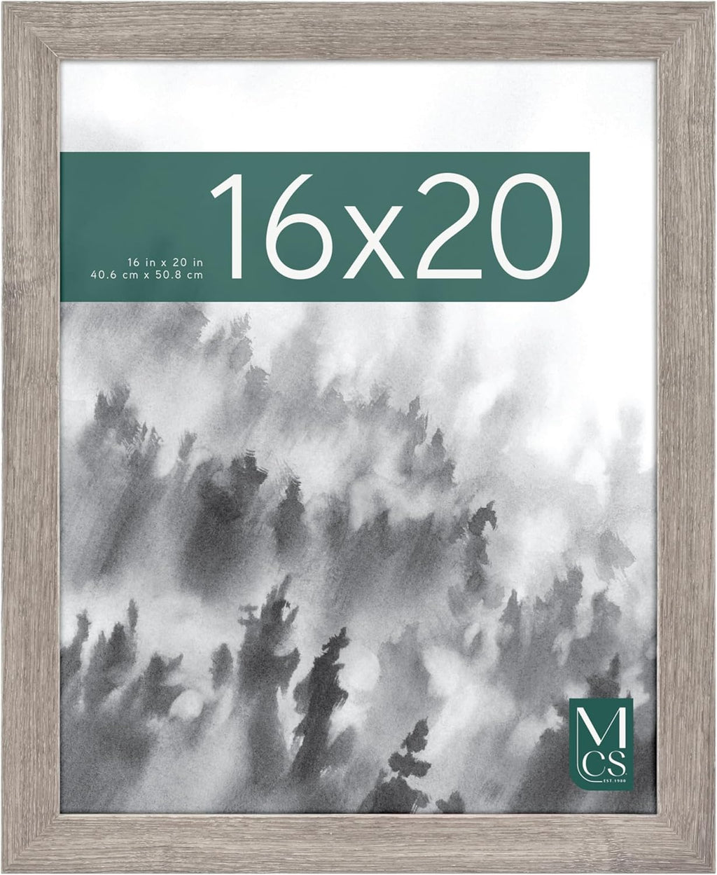 MCS Museum Poster Frame, Barnwood, 16 x 20 in, Single