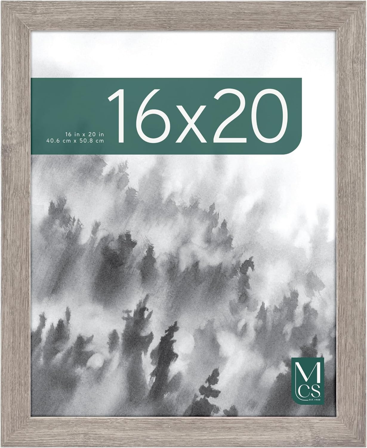 MCS Museum Poster Frame, Barnwood, 16 x 20 in, Single