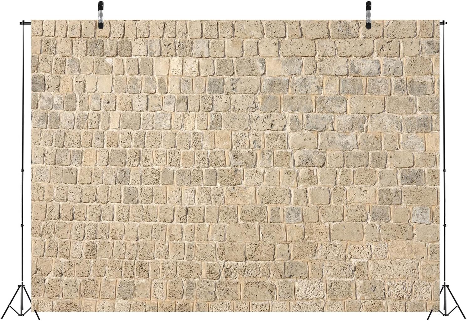 5x4ft Fabric Retro Rock Stone Wall Photography Backdrop Vintage Brick Background Home Decor Birthday Party Decoration Boy Kid Adult Artistic Portrait Photo Shooting Banner Studio Props