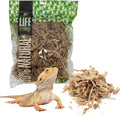 The Habitat Life - Natural Sphagnum Moss - for Reptiles, Amphibians & Invertebrates Terrariums - Humidity Control - Ideal for Burrowing & Nesting - Dye-Free & Safe - Medium - 1 Pack