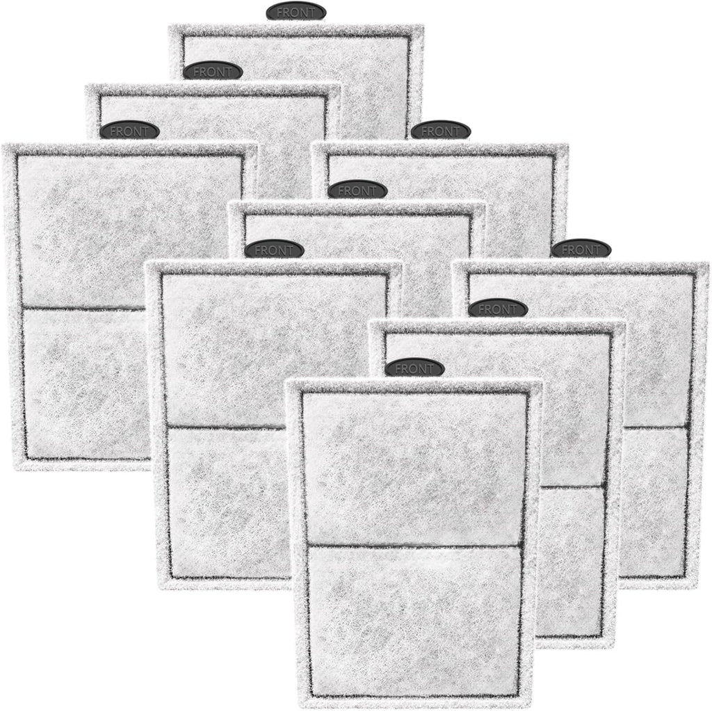 9 Pack PF-L Filter Cartridges Replacement Fish Tank Refill with Zeolite Compatible with PF20, PF30, PF40 and PF75 Power Filters