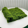 Artificial Moss mat, Green, 39.37 x 39.37 inches (Light Green), Waterproof Indoor and Outdoor Decorative Moss mat, Fake Moss Wall Decorative Flower Decoration for Craftsmanship