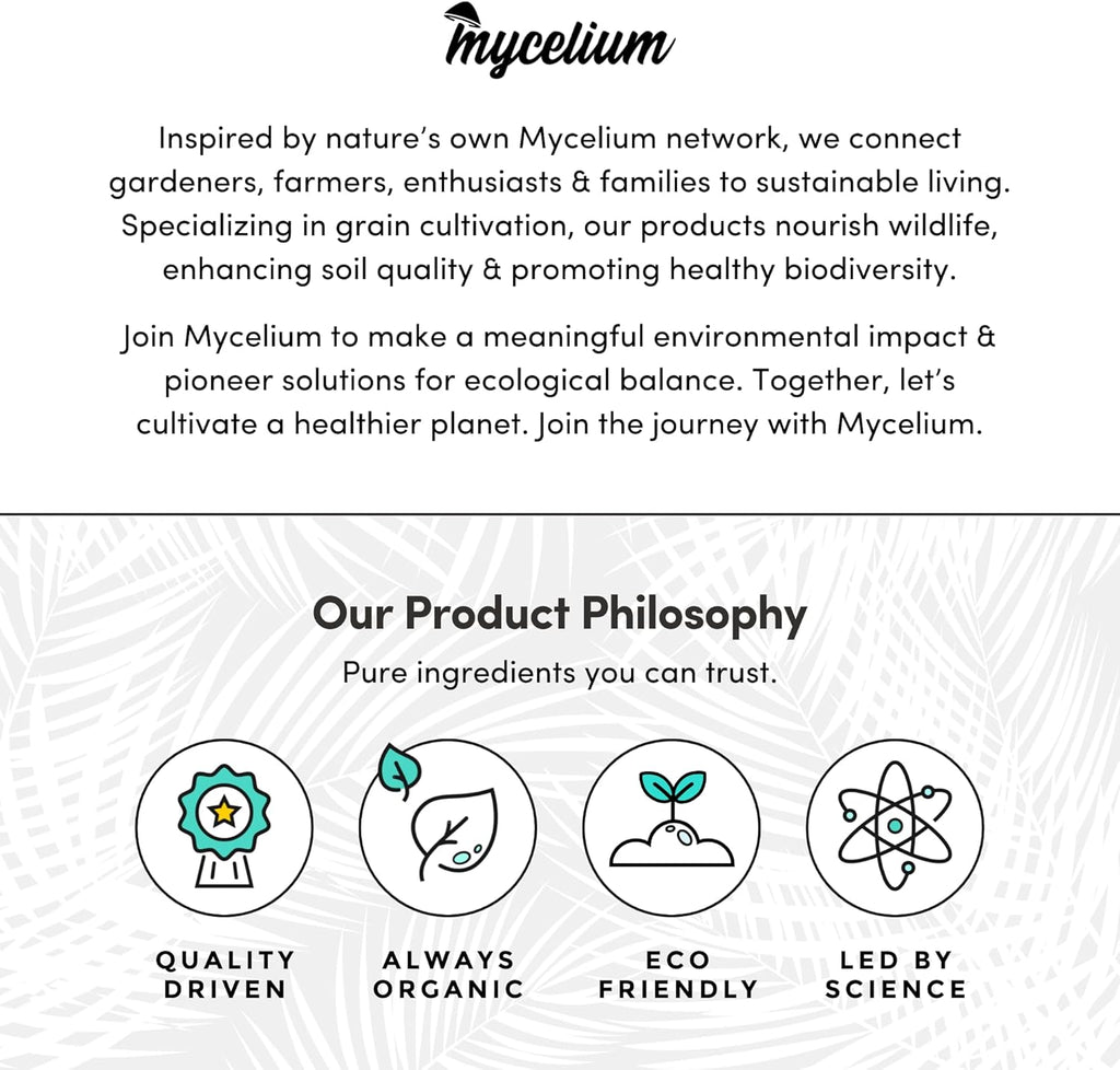 Mycelium Coco Coir Brick Mushroom Growing Kit I Expandable Organic Coconut Fiber Substrate I Indoor Mushroom Cultivation for Starter & Pro Home Growers I OMRI Certified & Non-GMO, 10lbs