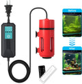 Mini 3W Aquarium Clean Light with Timer 360° Protective Algae Removal Light Fish Tank LED Aquarium Green Clean Waterproof for Pond Tank for 5-25 Gallon