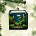 Personalized Aquarium Fish Tank Christmas Ornament 2025, Custom Name Clownfish Holiday Tree Decoration, Unique Keepsake Gift for Fish Lovers, Pet Owners, Kids, Aquarists (ON6)