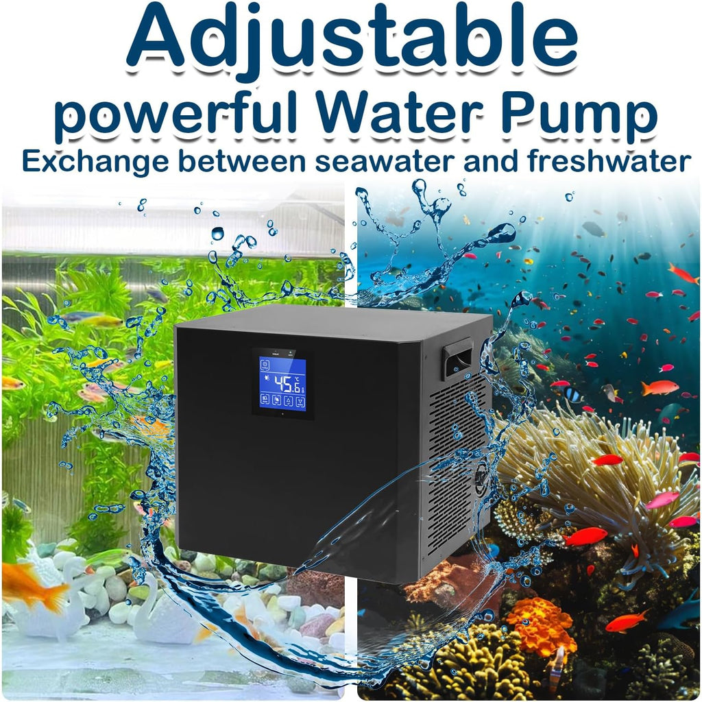 87 Gallon Ice Bath Water Chiller for Cold Plunge Tubs,1/3 HP Water Chiller 87 Gal, with Built-in Filter, Ideal for Ice Bath Pod Cold Therapy Recovery Home Use